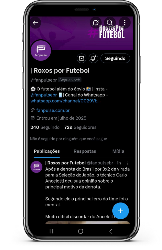 Canais Roxos por Futebol — tela 2